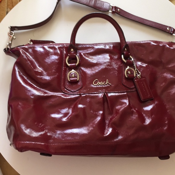 Coach purse leather handbag
